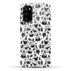 Black On White Potions Pattern Phone Case