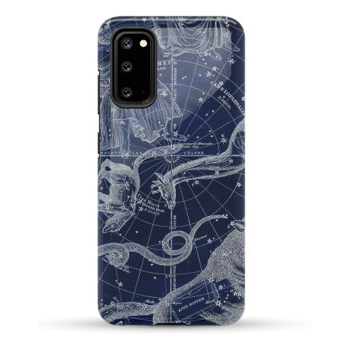 Blue and White Constellations Phone Case