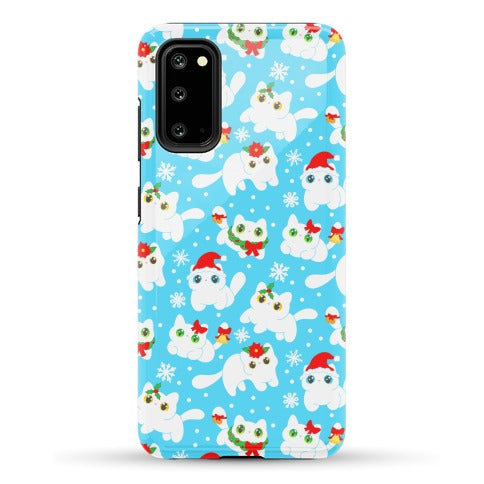 Christmas Cats Pattern Phone Case