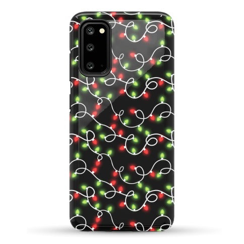 Christmas Lights Pattern Phone Case