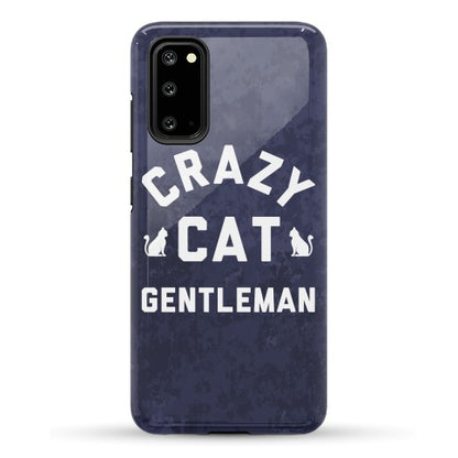 Crazy Cat Gentleman Phone Case
