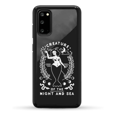 Creature of the Night and Sea Phone Case