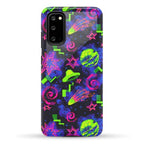 Faux Retro Arcade Carpet Pattern Phone Case