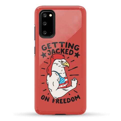 Getting Jacked On Freedom Phone Case