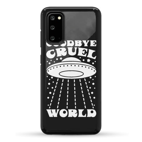 Goodbye Cruel World Phone Case