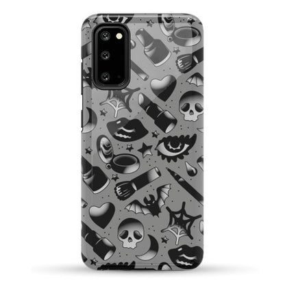 Goth Makeup Pattern Phone Case