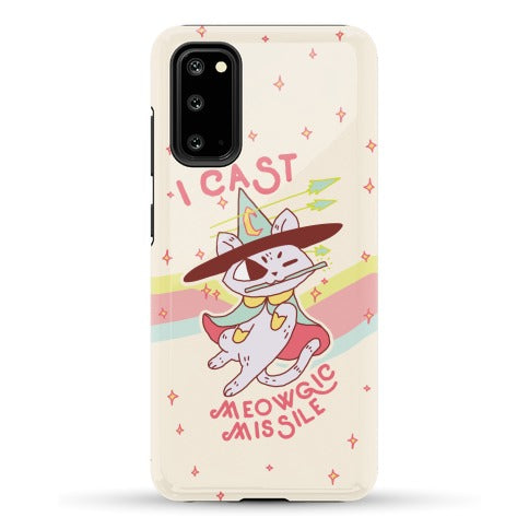 I Cast Meowgic Missile  Phone Case