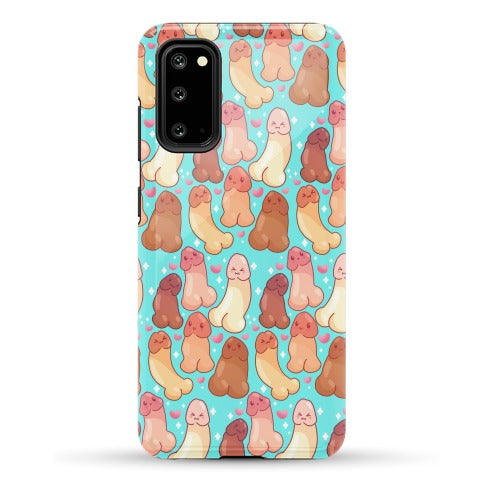 Kawaii Penises Pattern Phone Case