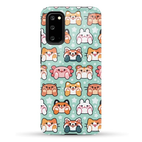 Kawaii Squishy Face Animals Phone Case