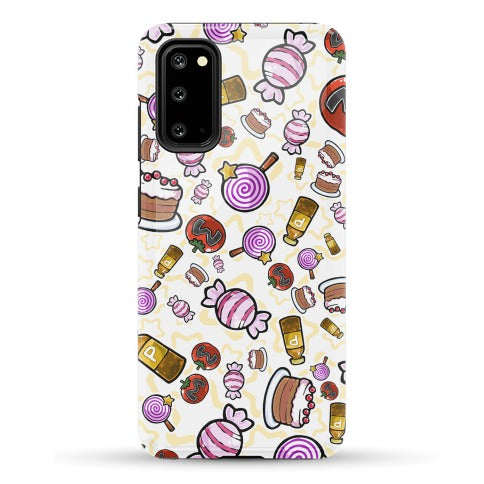 Kirby Munchies Pattern Phone Case