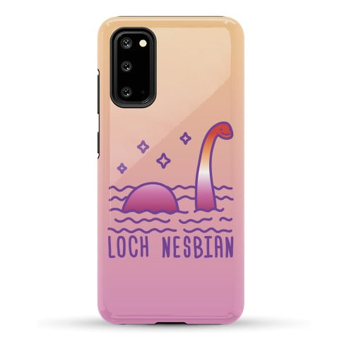 Loch Nesbian Lesbian Nessie Phone Case