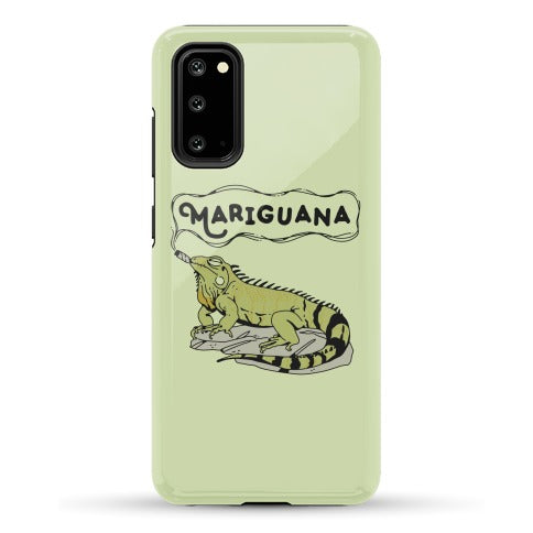 Mariguana Marijuana Iguana Phone Case