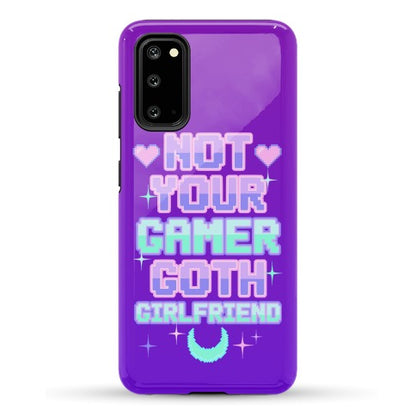 Not Your Gamer Goth Girlfriend Phone Case