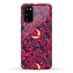 Occult Werewolf Moon Pattern Phone Case