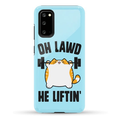 Oh Lawd He Liftin' Phone Case