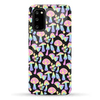 Pastel Rainbow Mushrooms Pattern Phone Case