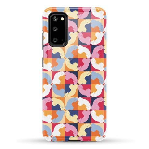 Penis Tile Pattern Phone Case