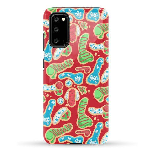 Phallic Christmas Cookies Phone Case