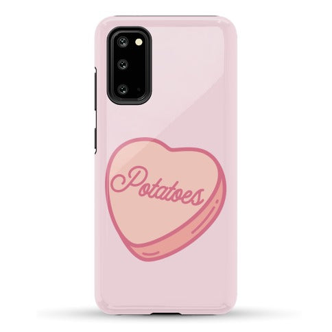 Potatoes Candy Heart Phone Case