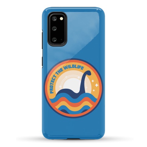 Protect The Wildlife - Nessie, Loch Ness Monster Phone Case
