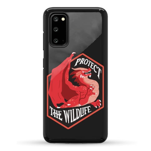 Protect The Wildlife Red Dragon Phone Case