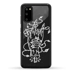 Rock On (Traditional Tattoo) Phone Case