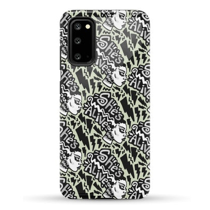 She's Alive Bride of Frankenstein Parody Phone Case