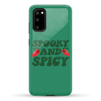 Spooky and Spicy Ghost Peppers Phone Case