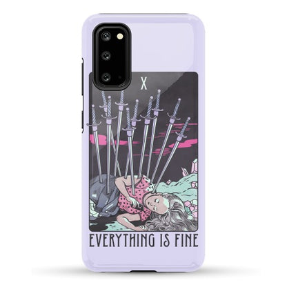 Ten Of Swords (Everything Is Fine) Phone Case