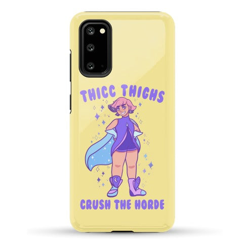 Thicc Thighs Crush The Horde Phone Case