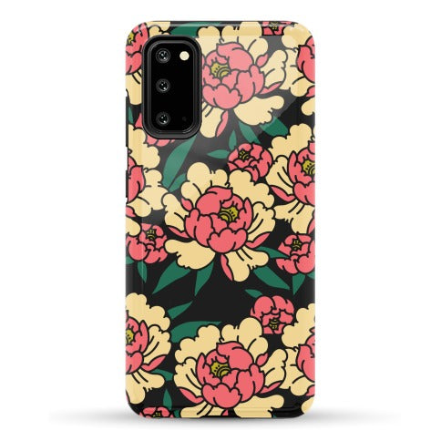 Traditional Tattoo Peony Red Phone Case