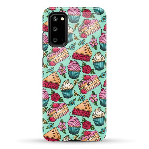 Traditional Tattoo Style Desserts Phone Case