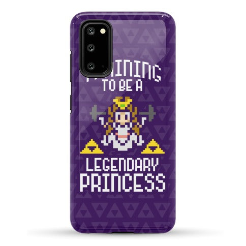 Training To Be A Legendary Princess Phone Case