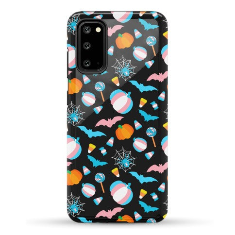 Transgender Pride Halloween Pattern Phone Case