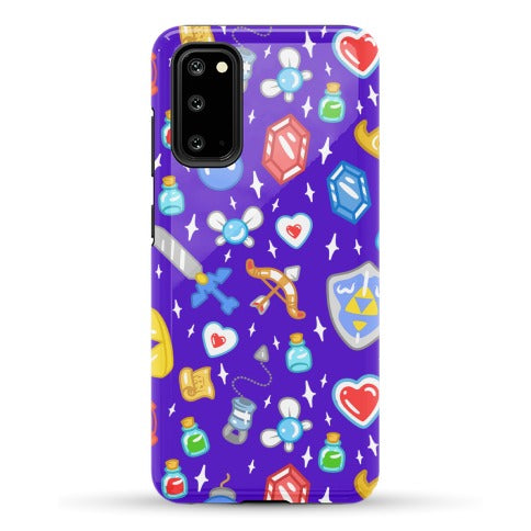 Zelda Items Pattern Phone Case