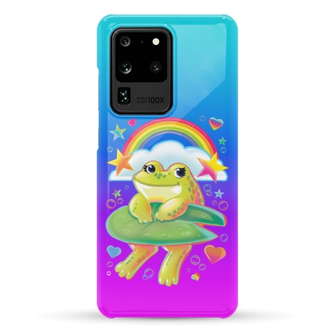 90's Rainbow Frog Phone Case