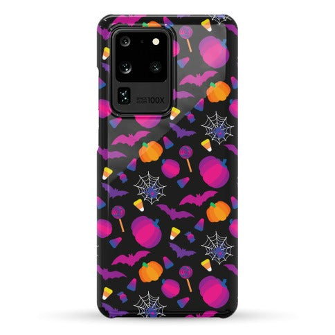 Bisexual Pride Halloween Pattern Phone Case
