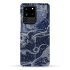 Blue and White Constellations Phone Case