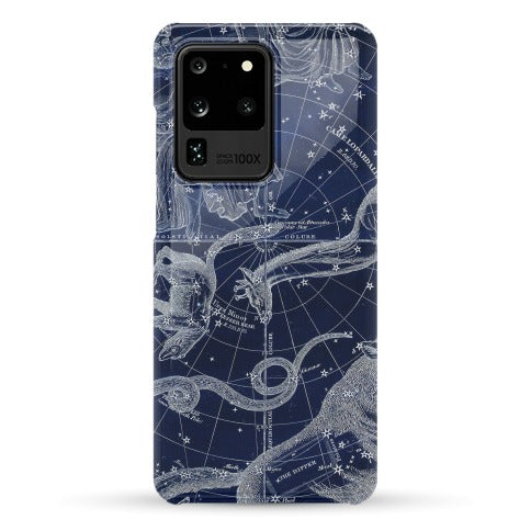 Blue and White Constellations Phone Case