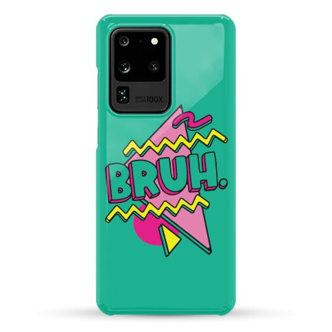 Bruh 90s Parody Phone Case