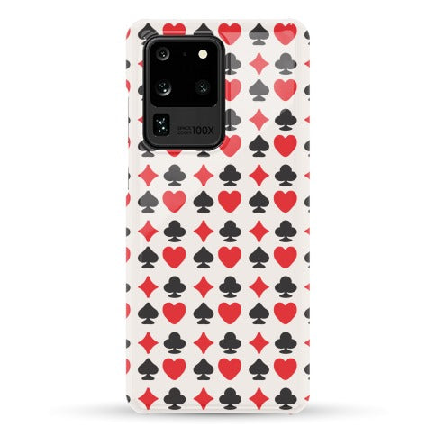 Card Deck Symbols Pattern Phone Case