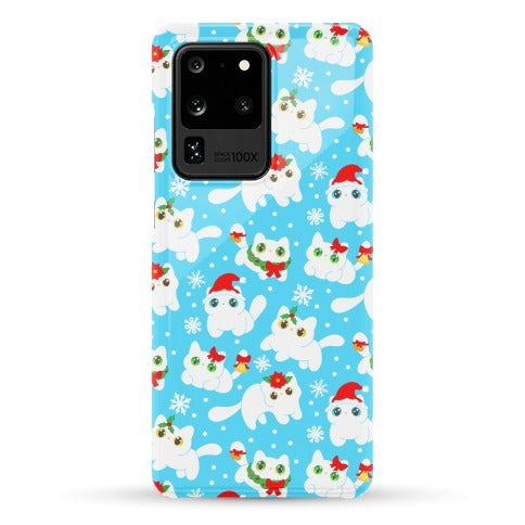 Christmas Cats Pattern Phone Case