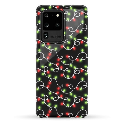 Christmas Lights Pattern Phone Case