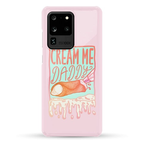 Cream Me Daddy Cannoli Phone Case