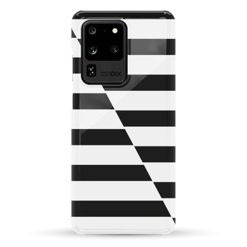 Cut Stripes Pattern Case Phone Case