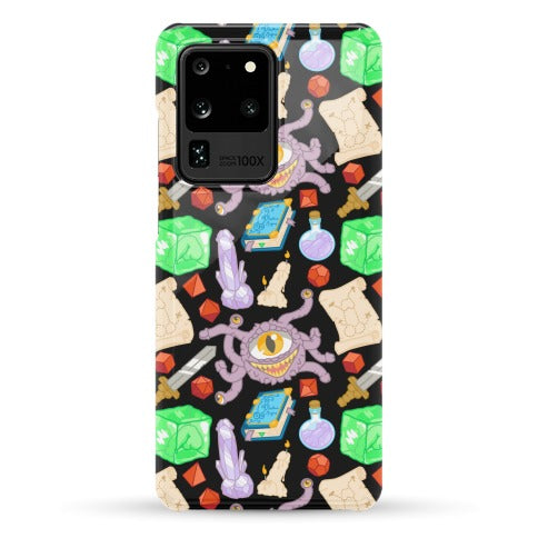 Dungeons and Dragons Hidden Peen Pattern Phone Case