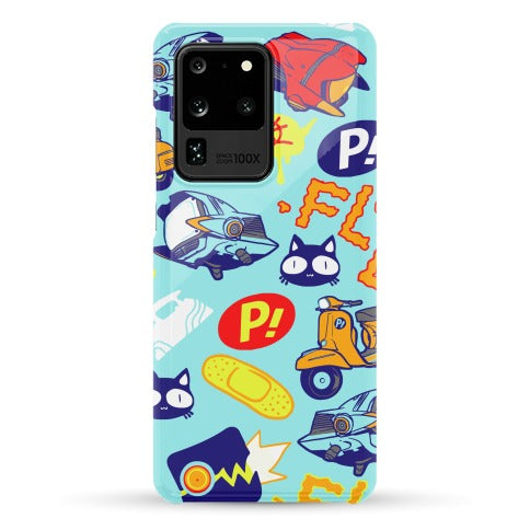 FLCL Anime Pattern Phone Case