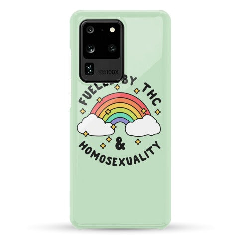 Fueled By THC & Homosexuality Phone Case