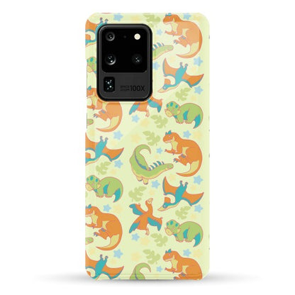 Funky Dinosaur Friends Pattern Phone Case