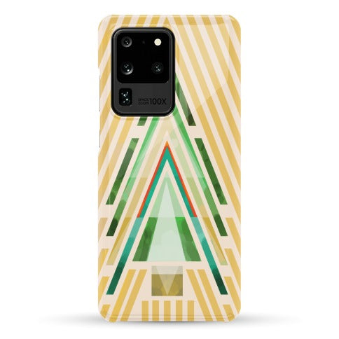 Geometric Summer Tree Phone Case